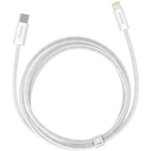 Baseus Dynamic CALD000002, USB-C Male la Lightning Male, PD 20W, Fast Charging, 1 m, White