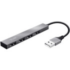 Hub USB Trust Halyx Aluminium USB 2.0