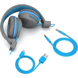JLab On-Ear, JBuddies Studio Kids Wireless (2020) Graphite-Blue