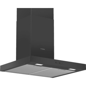 Hota Bosch decorativa DWB66BC60, Putere de absorbtie 621 m3/h, PerfectAir, Iluminare LED, 60 cm, Negru