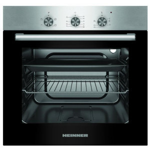 Cuptor incorporabil Heinner HBO-S624LTG-IX, Electric, 62 L, 4 functii, Grill, Clasa A, Inox