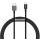 Cablu periferice Baseus USB tip A 2.0 Male la USB-C 2.0 Male, PD 66W, 1 m, Negru