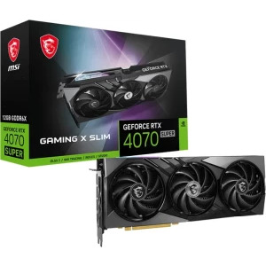 MSI GeForce RTX 4070 SUPER GAMING X SLIM 12GB GDDR6X 192-bit DLSS 3.0