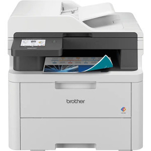 Multifunctionala Brother DCP-L3560CDW, LED, Color, Format A4, Duplex, Retea, Wi-Fi