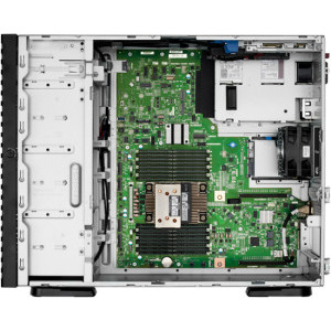 HP ProLiant ML110 Gen11 Tower, Procesor Intel® Xeon® Bronze 3508U 2.1GHz Sapphire Rapids, 32GB RDIMM RAM, 2x 2TB SATA 6G HDD, Intel VROC, 4x Hot-Plug LFF