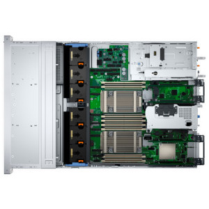 DELL PowerEdge R760xs 2U, 2x Procesor Intel® Xeon® Silver 4509Y 2.6GHz Sapphire Rapids, 128GB RDIMM RAM, 2x 480GB SATA 6G SSD, PERC H755, 12x Hot Plug LFF, Windows Server 2022 Standard