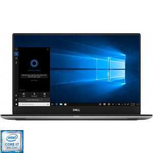 DELL 15.6'' XPS 15 (7590) UHD OLED, InfinityEdge, Procesor Intel® Core™ i7-9750H (12M Cache, up to 4.50 GHz), 16GB DDR4, 512GB SSD, GeForce GTX 1650 4GB, FingerPrint Reader, Win 10 Pro, Silver, 3Yr On-site