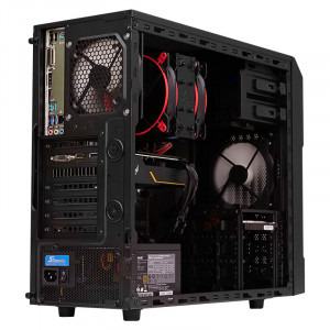 Workstation Video Gamma, AMD Ryzen 7 2700X 3.7GHz, 16GB DDR4, 2TB HDD + 480GB SSD + 1TB SSD PCIE, GTX 1660 6GB GDDR5