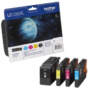 Brother Cartus LC1280 Black, Cyan, Yellow, Magenta