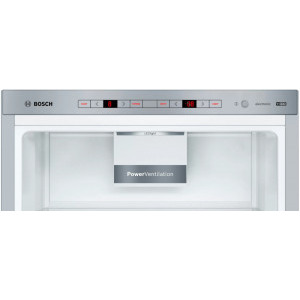 Bosch KGE39ALCA, 343 L, LowFrost, VitaFresh, Clasa C, 201 cm, Argintiu