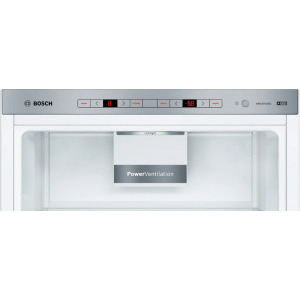 Bosch KGE36AWCA, 308 L, LowFrost, VitaFresh, FreshSense, Intelligent Inverter, Clasa C, 186 cm, Alb