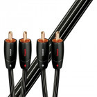 Cablu audio Audioquest Tower, 2x RCA Male - 2x RCA Male, 0.6m, negru-alb