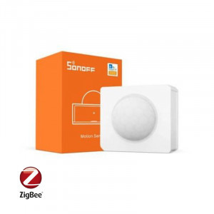 Sonoff Senzor de miscare SNZB-03, Wireless, Protocol ZigBee, Distanta detectare pana la 6 metri