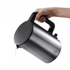 Viomi Fierbator de apa Kettle, Negru, Capacitate 1.5 L, Putere 1800 W, Otel inoxidabil