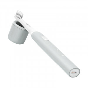 Infly Periuta de dinti electrica Sonic, Baterie 320 mAh, Impermeabila IPX7, Incarcare USB, Gri