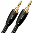 Cablu audio Audioquest Tower, Jack 3.5 mm Male - Jack 3.5 mm Male, 1.5m, negru-alb