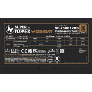 Super Flower Combat DB ATX 3.1, 80+ Bronze, 750W