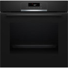 Cuptor incorporabil Bosch HBA571BB3, Electric, 71 L, Autocuratare pirolitica, 3D HotAir, HotAir Gentle, AutoPilot 10, Grill, Clasa A+, Negru