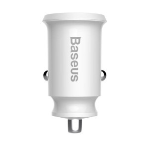 Baseus Grain, 2x USB, 3.1A, White