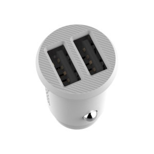Baseus Grain, 2x USB, 3.1A, White