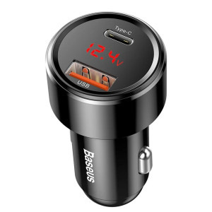 Baseus Magic Series PPS, 1x USB, 1x USB-C, 45W, 6A, Black