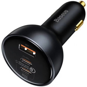Baseus Qualcomm QC 5, 1x USB, 2x USB-C, 160W, Grey + cablu USB-C