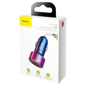 Baseus Magic Series PPS, 1x USB, 1x USB-C, 45W, Red-Blue