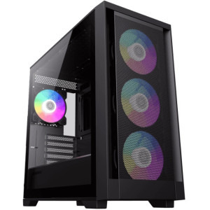 Gaming ZMEU Epic Extreme, AMD Ryzen 5 5600 3.5GHz, 32GB DDR4, 1TB SSD, RTX 4060 8GB GDDR6, Iluminare RGB