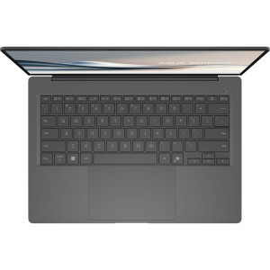 ASUS 14'' Zenbook A14 UX3407QA, WUXGA OLED, Procesor Qualcomm Snapdragon X X1-26-100, 32GB LPDDR5X, 1TB SSD, Qualcomm Adreno, Win 11 Pro, Iceland Gray