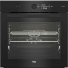 Cuptor incorporabil Beko BBIMA17410BMPW, Electric, 72 L, Autocuratare pirolitica, AirFry, AEROperfect, SteamShine Cleaning, Booster, Clasa A+, Negru