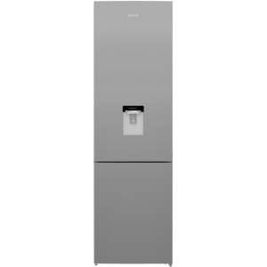 Combina frigorifica Arctic AK60406M40DS, 386 L, Clasa E, Garden Fresh, Safety Glass, Dispenser apa, 202 cm, Argintiu