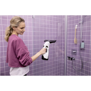 Karcher WV 2 Plus, de geamuri, 10W, 0.1L, Alb/Negru