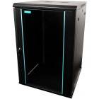 Spacer SPCN-18U-800-BK-03 18U, Stand alone, 600 x 800 mm, Glass door, Negru