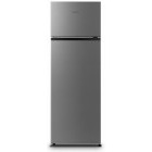 Frigider Heinner HF-HS243SF+, 243 L, Clasa F, Iluminare LED, 161 cm, Argintiu