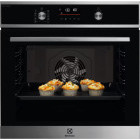 Cuptor incorporabil Electrolux EOD6F77WX, Electric, 72 L, Autocuratare catalitica, SteamBake, My Electrolux Kitchen, Grill, Clasa A, Inox/Negru
