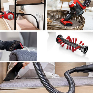 Bosch vertical Unlimited 7 ProAnimal BBS711ANM, 18V, Autonomie 40 min, 0.4L, Rosu