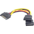 Cablu componente Gembird 1x SATA Male - 2x SATA Female