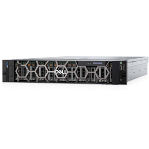 DELL PowerEdge R7615 2U, Procesor AMD EPYC™ 9354P 3.25GHz, 128GB RDIMM RAM, 2x 480GB SATA SSD + 4x 16TB SAS HDD, PERC H755, 12x Hot Plug LFF