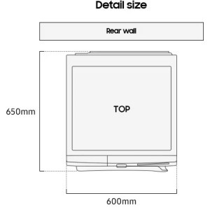 Samsung DV90DB8845GBU4 Bespoke AI, Pompa de caldura, 9 kg, Clasa A, Digital Inverter, Hygiene Care, OptimalDry, AI Dry+, QuickDrive, AI Energy Mode, SmartThings, Iluminare interioara, Negru