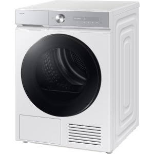 Samsung DV90DB8845GHU4 Bespoke AI, Pompa de caldura, 9 kg, Clasa A, Digital Inverter, Hygiene Care, OptimalDry, AI Dry+, QuickDrive, AI Energy Mode, SmartThings, Iluminare interioara, Alb