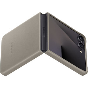 Samsung Husa de protectie Kindsuit Case, pentru Galaxy Z Flip Case, Gri