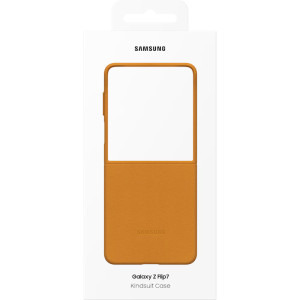 Samsung Husa de protectie Kindsuit Case, pentru Galaxy Z Flip Case, Maro