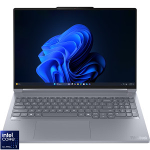 Laptop Lenovo 16 ThinkBook 16p G6 IAX, WQXGA IPS 240Hz, Procesor Intel® Core™ Ultra 7 255HX (30M Cache, up to 5.20 GHz), 32GB DDR5, 1TB SSD, GeForce RTX 5060 8GB, Win 11 Pro, Luna Grey