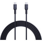 Cablu de date / adaptor Aukey USB-C Male la USB-C Male, 240 W, 1.8 m, Black
