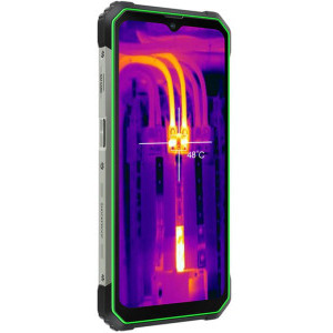 Blackview BL8800 Pro, 5G, Camera termica FLIR Lepton, Ecran FHD+ 120Hz, 8GB RAM, 128GB flash, Dual SIM, Baterie 8380 mAh, Green, Military Grade Rugged Phone