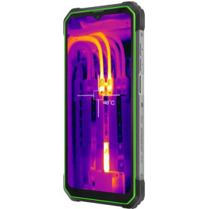 Blackview BL8800 Pro, 5G, Camera termica FLIR Lepton, Ecran FHD+ 120Hz, 8GB RAM, 128GB flash, Dual SIM, Baterie 8380 mAh, Green, Military Grade Rugged Phone