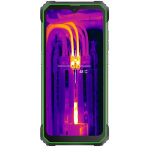 Blackview BL8800 Pro, 5G, Camera termica FLIR Lepton, Ecran FHD+ 120Hz, 8GB RAM, 128GB flash, Dual SIM, Baterie 8380 mAh, Green, Military Grade Rugged Phone