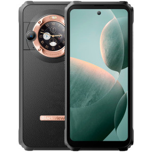 Smartphone Blackview BL9000, 5G, Ecran FHD+ 120Hz, 24GB RAM (12GB + 12GB extensibili) 512GB flash, Dual SIM, Baterie 8800 mAh, Dual Harman Kardon Speakers, Dual Screen Rugged Phone, Gold