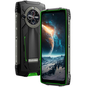 Blackview Rugged BV8200, 256GB, 12GB RAM, Dual SIM, 4G, Tri-Camera, Green