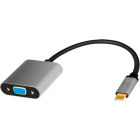 Adaptor Logilink CUA0104 1x USB-C Male - 1x VGA Female, Gri